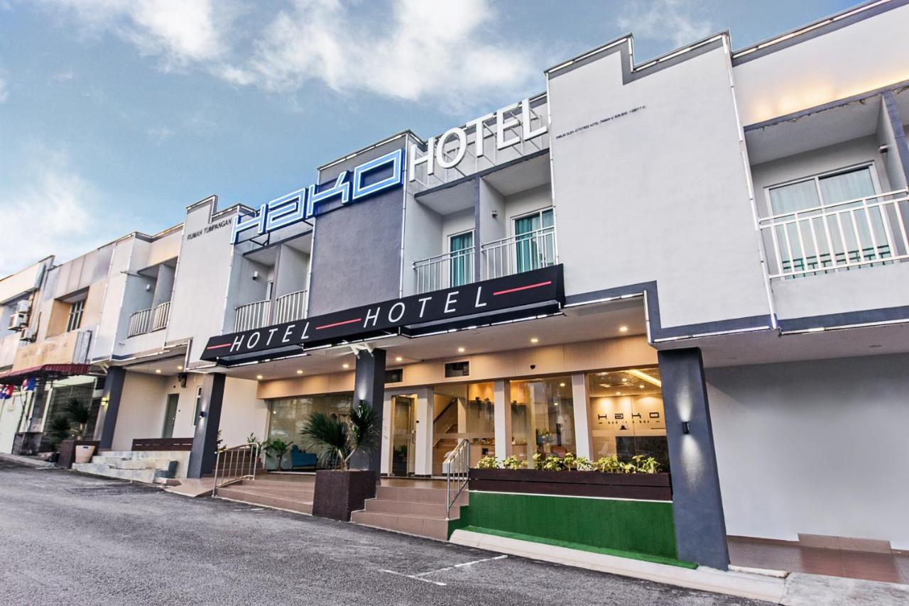 Hako Hotel Taman U Johor Bahru Bagian luar foto